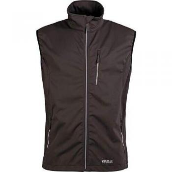 PRO-X ELEMENTS Mateo Men's Sleeveless Softshell Jacket - Gray (XL)