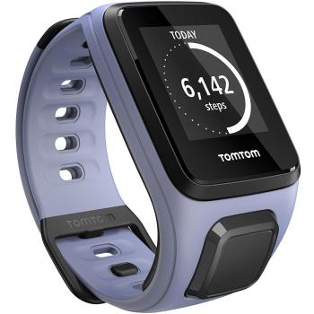 Tomtom Spark Color - Reloj deportivo, color morado calina, talla S