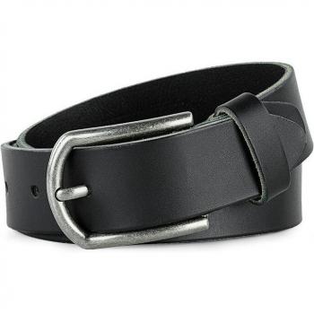 Cinturón de hombre en piel color marino - Jaslen 501102