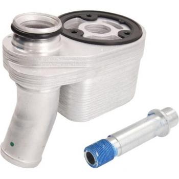 Enfriador de aceite THERMOTEC D4E001TT - Enfriador de aceite para motor, diseñado para mantener la temperatura del aceite en niveles óptimos, fabricado con materiales de alta calidad, compatible con diversos modelos de vehículos,