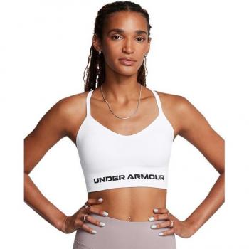 Under Armour Vanish Seamless Low Support Women's Sports Bra - White XS