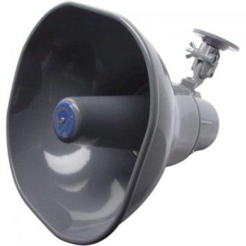 Atlas Sound AP-30T 30W Omni-Purpose Passive Horn Loudspeaker, Gray