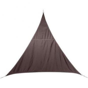 Toldo Vela de Sombra Triangular Curacao Taupe 3 x 3 x 3 m