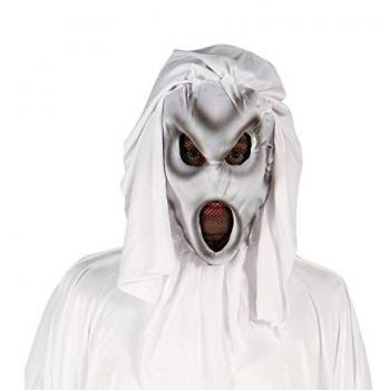 Disfrazzes - Careta o máscara de fantasma de la oscuridad para halloween
