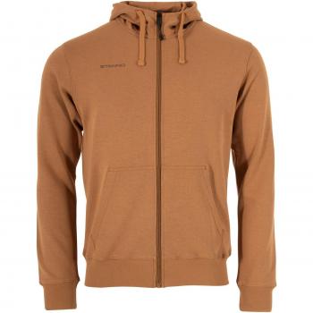 Stanno Base Zip-Up Hoodie - Brown 3XL