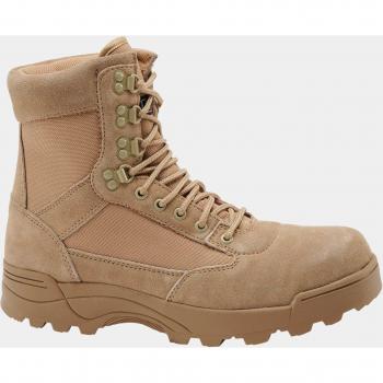 Botas de Senderismo Tactical Beige Brandit, características: diseño táctico, color beige, talla 42