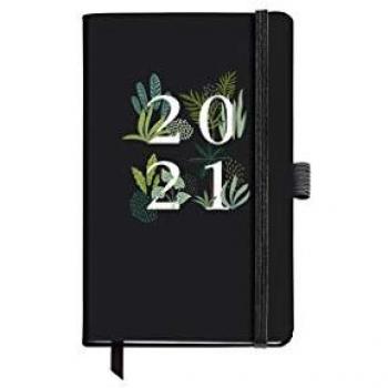 Agenda Anual 2021 Miquelrius Passport Día Página Negra Selva, Tamaño 90 x 140 mm, Papel 70 g, Cubierta Rígida