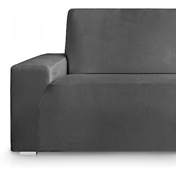 Funda de Sofá Bielástica Adaptable Terciopelo Velvet Antimanchas Tacto Suave 3 Plazas (175-225cm)
