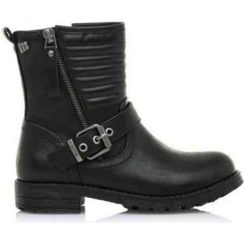 Botas MTNG 48375 Niña Negro - Cómodas y Modernas, Botas de Niña MTNG BOTA MUSTANG HEBILLA 483750 NEGRO