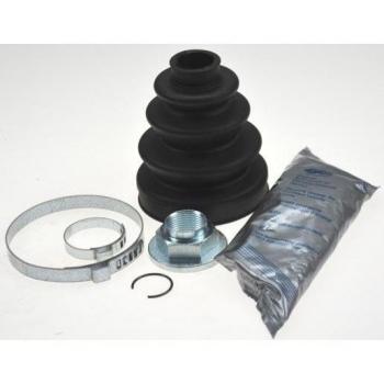 LÖBRO Juego de fuelles para juntas homocinéticas 303374 - Compatible con vehículos, incluye dos fuelles de alta resistencia, abrazaderas y grasa para una instalación completa y duradera