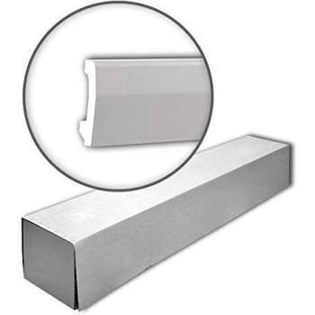 Zócalo Profhome 653106 - Caja de 12 piezas, Longitud total 24 m, Altura 7 cm