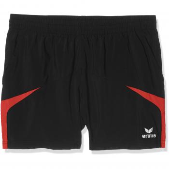 Erima GmbH Razor 2.0 Pantalón Corto, Mujer, Negro/Rojo, 34