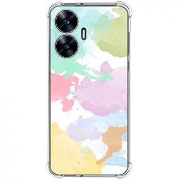 Funda Antigolpes de Silicona Personalizada para Realme C55 con Diseño Acuarela 11