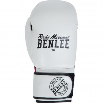 Benlee Carlos Artificial Leather Boxing Gloves 8 oz White/Black/Red Unisex