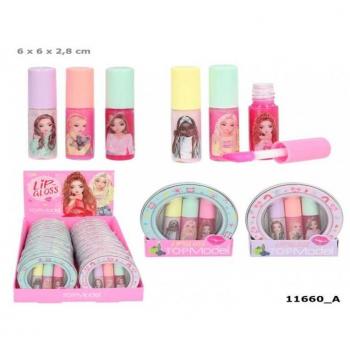 Brillo para labios Top Model de tamaño mini con aromas