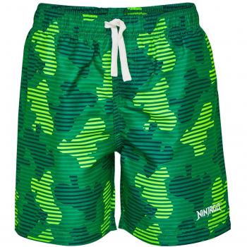 LEGO Wear Boy Ninjago Platon 302-Badeshorts, Bañador para Niños, Verde