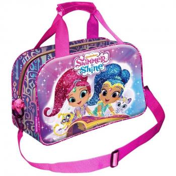 Karactermania Shimmer Y Shine Sparkle Bolsa de deporte infantil, 38 cm, Rosa