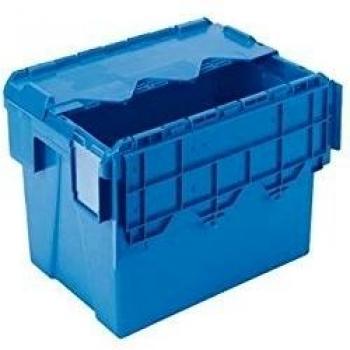 Euro Norma deckelkiste 400 x 300 x 306 mm, material poliamida + Metal, peso 1,9 kg