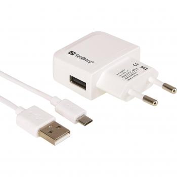 Sandberg 440-59 - Cargador Mini AC con Micro USB 1A