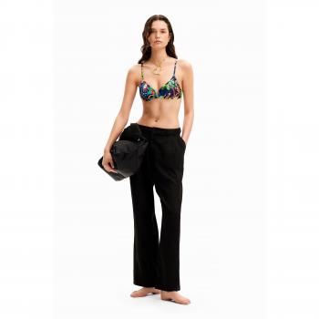 Top Bikini Bandeau Tropical Jungle Desigual para Mujer