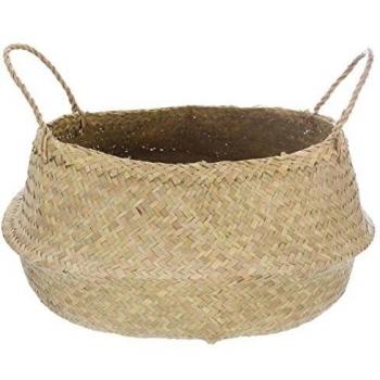 Cesta de Almacenamiento Tejida de Caña de Mar SEAGRASS CRAFT