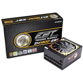 Zalman ZM1200-EBT 1200W Negro unidad de - Fuente de alimentación