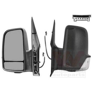 Espejo retrovisor exterior VAN WEZEL 3077827 para Mercedes-Benz Sprinter 5-T, 3.5-T y 3-T
