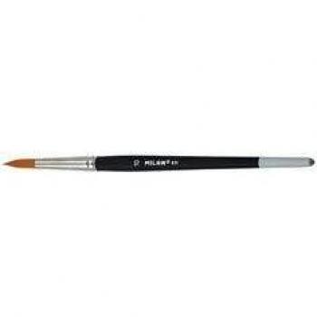 Pincel 'Premium Synthetic' redondo mango corto serie 611 nº 12