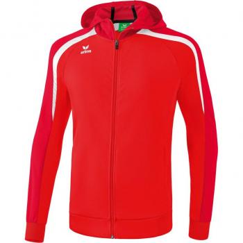 Erima Liga 2.0 Children's Training Jacket with Hood Red/Tango Red/White 116 cm Male