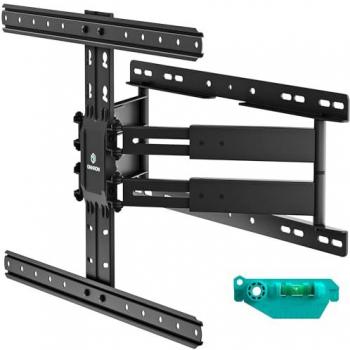 Soporte de Pared Inclinable y Giratorio Onkron SM2-B para TV de 32 a 90, hasta 40 kg, VESA 600x400, color Negro