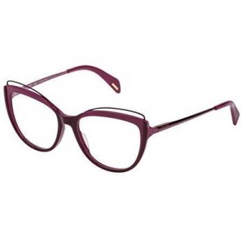 Police S0348960 Montura de Gafas VPL93107M2 para Mujer, Multicolor, 53 mm