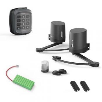 Kit de Motorización para Portón Batiente Avidsen ORANE510 + Teclado con Código + Batería de Respaldo