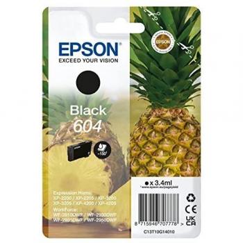 Epson 604 Pineapple Black Standard Capacity Ink Cartridge - C13T10G14010