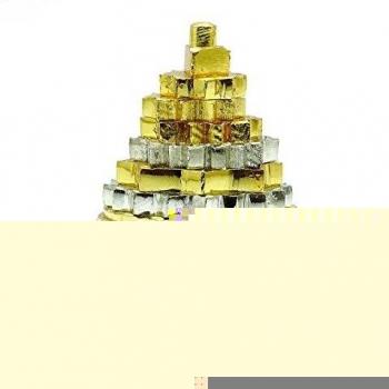 Latón Maha Meru Yantra Vastu Corrección y Prosperidad Feng Shui Espiritual