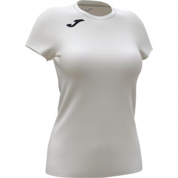 Joma Record II Women's Short Sleeve Running T-Shirt - White