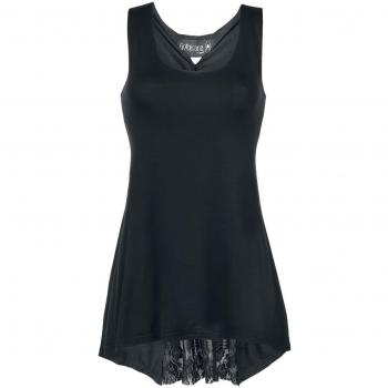 Gothicana by EMP Dark Romantic Top Mujer Negro L