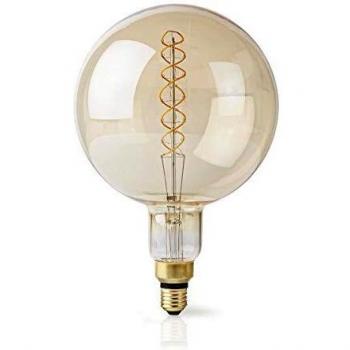 NEDIS - Bombilla de Filamento LED E27 de Estilo Retro - 5 W - 260 LM - 2000 K
