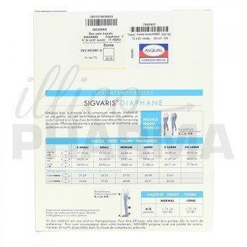 Sigvaris Diaphane Bas autofix - Naturel, Taille M - Normal