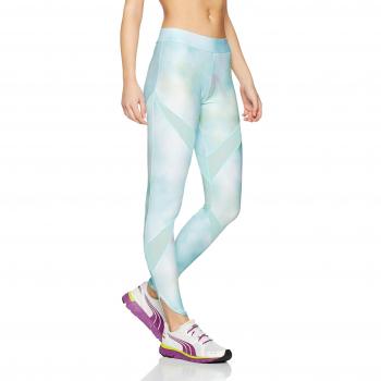 Puma Evo Malla Insert Leggings, mujer, Evo Mesh Insert Leggings, puma white-aop, XS