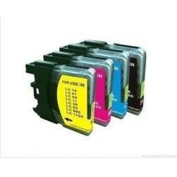 Cart. Brother LC1100/980 Magenta 13ml
