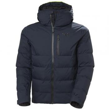 Helly Hansen Men's Kvitfjell Race Puffy Ski Jacket - Navy, Size S, Outdoor, Polyester, Long Sleeve