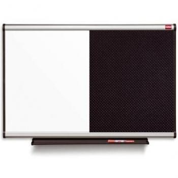 Nobo 153030 - Tablero mixto, magnética, 60 x 90 cm, acero revestido