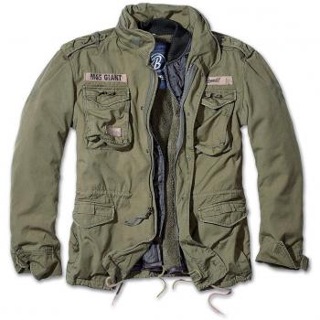 Brandit M65 Giant Winter Jacket - Olive, Men's Jacket, Green (Olive 1), Size XXXXL
