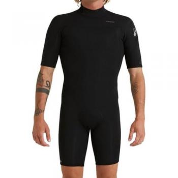 Traje de neopreno Quiksilver Everyday Sessions 2/2mm manga corta negro mate - S