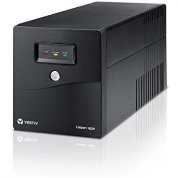 Sistema de Alimentación Ininterrumpida Vertiv Liebert itON 1000VA, 600 Vatios, Color Negro