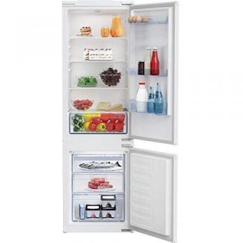 Frigorífico Combi Integrado Beko BCSA285K4SN Blanco, 271 L, Clase E