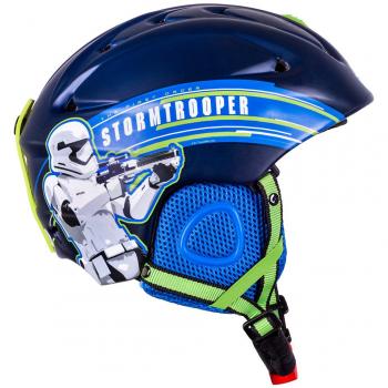 Cascos de Esquí Alpino Star Wars - Casco Ski Azul, ligero, con diseño temático de Star Wars, protección certificada, ajuste cómodo y ventilación adecuada