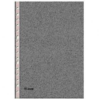 Dohe Premium - Pack de 100 fundas multitaladro, folio,