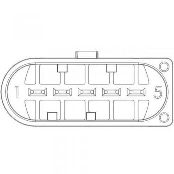 Sensor de masa de aire NGK 91609 - Sensor de masa de aire, marca NGK, modelo 91609, diseñado para medir el flujo de aire en motores de combustión interna, contribuyendo a la optimización del rendimiento y la