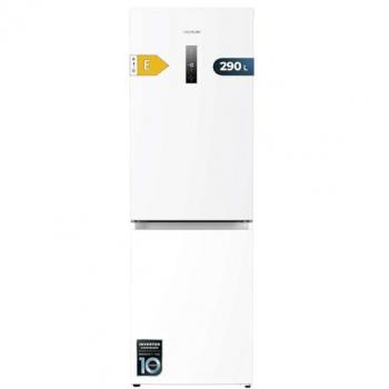Cecotec Frigorífico Combi Bolero CoolMarket 290 Blanco, 290L, Alto 185cm, Ancho 59,5cm, Total No Frost, Bajo Consumo, Cajón para Productos Frescos, Puerta